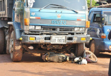 Concentrate to Avoid Road Accidents (in Laos)